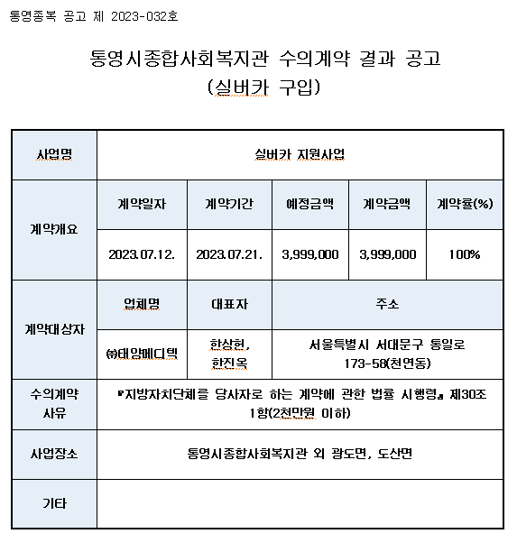 2023 실버카 수의계약 결과 공고.png